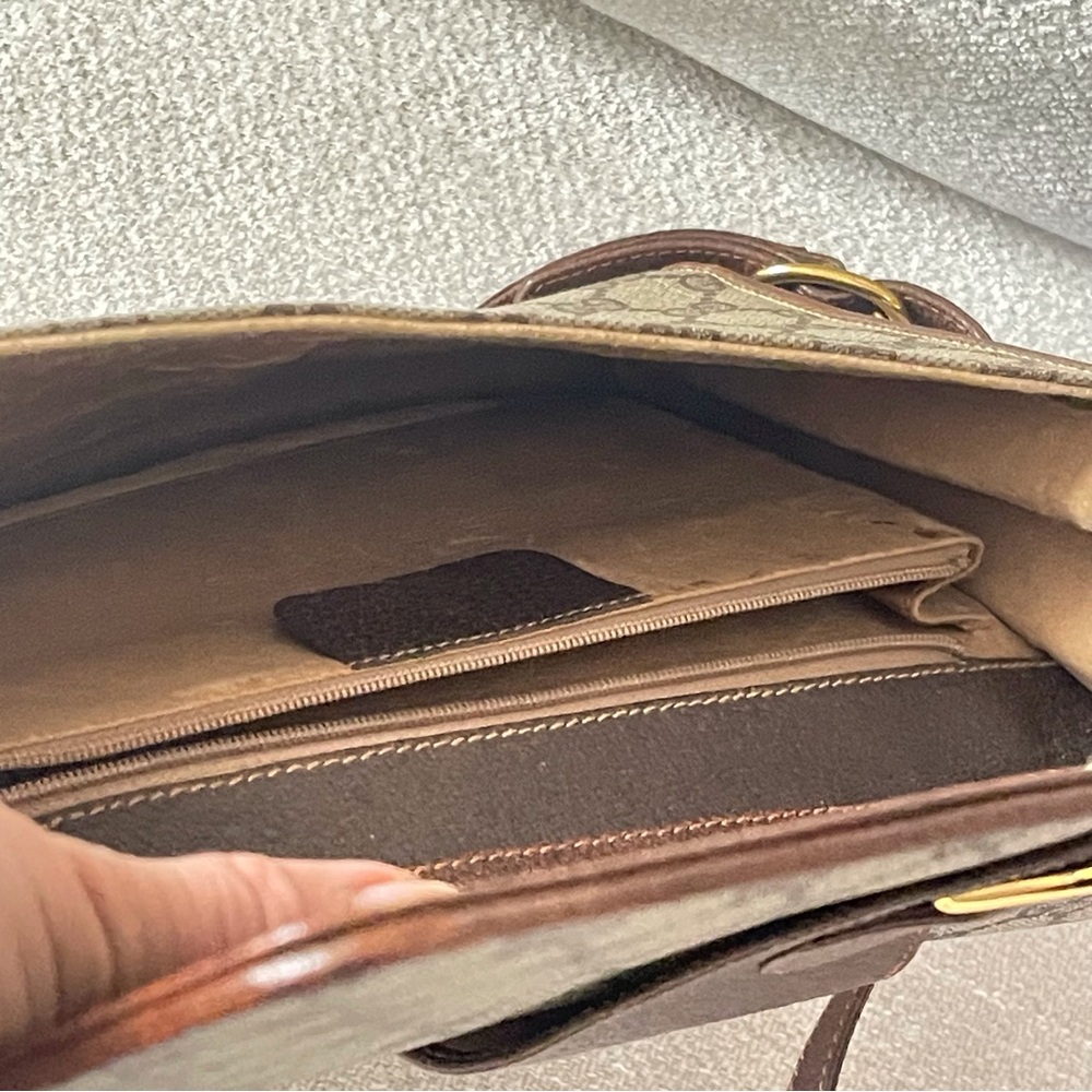 Gucci vintage brown shoulder bag - Picture 7 of 10
